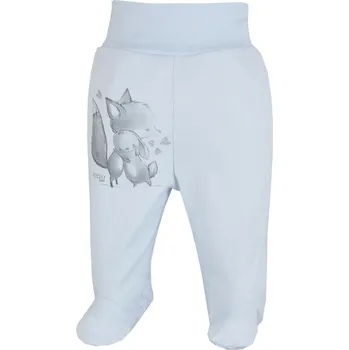 Kojenecké oblečení Kojenecké bavlněné polodupačky Foxy modré - vel. 68