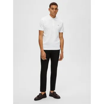 Selected Homme Polokošile 16087839 Bílá Regular Fit XXL