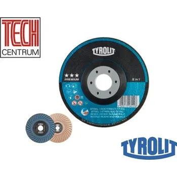 Brusný kotouč TYROLIT Kotouč brousící Rondeller T29 150x22,2 OCEL 2v1 A36QB80 170599 (25ks) PREMIUM - 1 ks/ 146,83 Kč