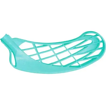 Florbalová čepel Čepeľ Unihoc Cavity Z tyrkysová Pravá (pravá ruka dole) středně tvrdá (PE)