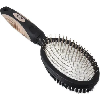 Kartáč pro zvířata Kartáč KAY oboustranný plastový