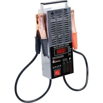 Auto-moto baterie Tester autobaterie zátěžový, s displejem LED