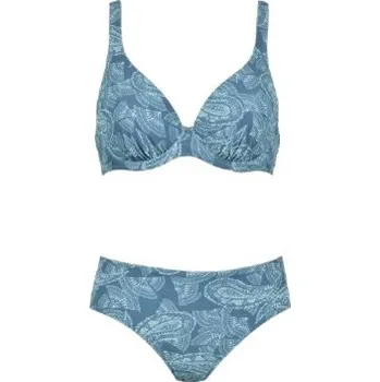 Dámské plavky Dámské dvoudílné plavky Naturana 078 zelené Barva: Zelená, Velikost: 75D