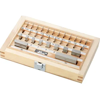 Nivelační přístroj Sada paralelních koncových měrek, ocel, přesnost 1, 32 ks format