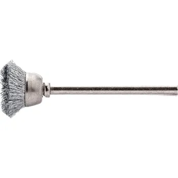 Miniaturní hrncový kartáč ocelový drát, vlnitý, 15x0,1 mm lessmann 430222