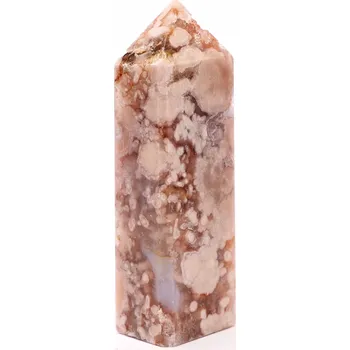 Drahý kámen Magieprirody.cz Obelisk Ametyst růžový - věž 216 g - 11,3 cm #C249