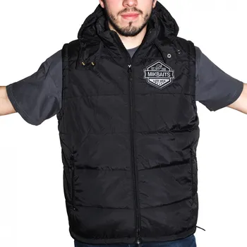 Rybářské oblečení Mikbaits Vesta Ultra Fans Grafitová L
