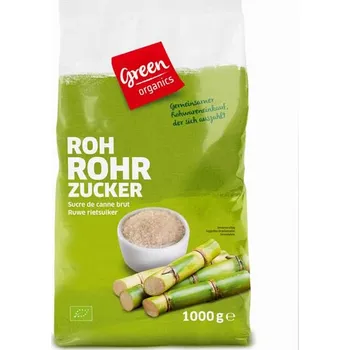Cukr Green Organics Bio surový třtinový cukr bio 1 kg