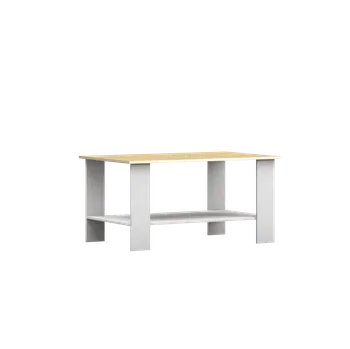 Konferenční stolek IDZ Konferenční stolek AGAWA 17, 110 cm Dub Hikora/Bílá