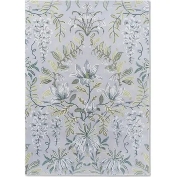Koberec Moderní květinový koberec Laura Ashley Parterre pale sage 81707 Brink & Campman 140 x 200