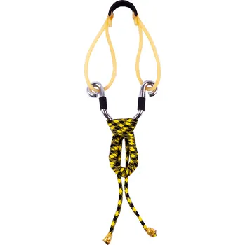 Prak Kovový prak s provázkem yellow 15