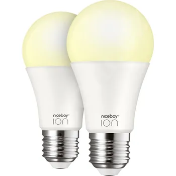 Žárovka Niceboy ION SmartBulb Ambient E27 9W 230V 806lm 2700-6500K 2 ks