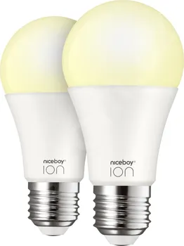 Žárovka Niceboy ION SmartBulb Ambient E27 9W 230V 806lm 2700-6500K 2 ks