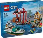 LEGO City 60422 Přístav s nákladní lodí