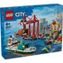 Stavebnice LEGO LEGO City 60422 Přístav s nákladní lodí