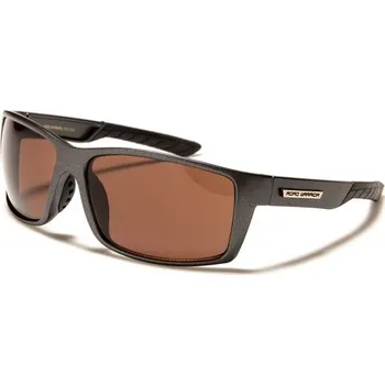 Sluneční brýle ROAD WARRIOR obdélníkové sluneční brýle Šedé Olympic eyewear RW7267s3