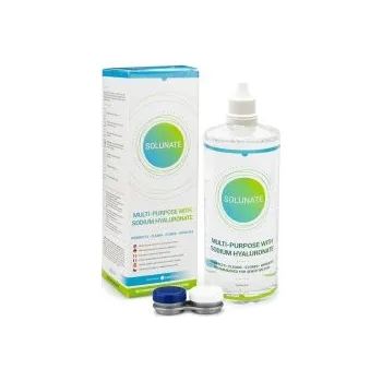 Kontaktní čočky Roztoky na kontaktní čočky Solunate Multi-Purpose 400 ml s pouzdrem Solunate roztoky pro kontaktní čočky