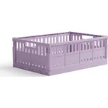 Skládací přepravka maxi Made Crate - lilac
