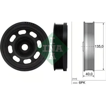 Řemenice, klikový hřídel Schaeffler INA 544 0184 10