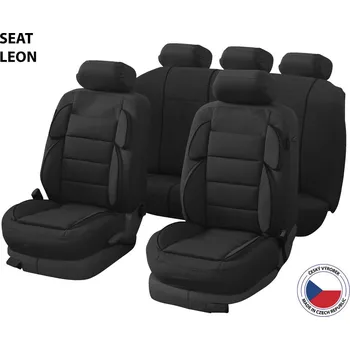 Ochranný autopotah Cappa Autopotahy Perfetto YL Seat Leon černá