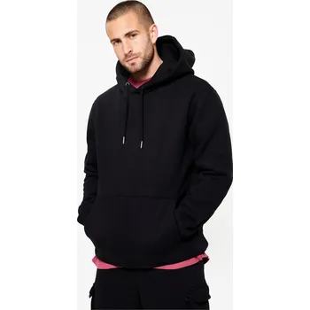 Dámská mikina DOMYOS Pánská fitness mikina s kapucí XL ČERNÁ