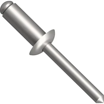 Nýt Trhací nýt standardní s plochou hlavou DIN 7337 A Inox A2/Inox A2 pr.4,8x20