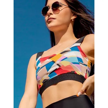 Podprsenka Dámská sportovní podprsenka VSB CHILLI, VELIKOST 2XL/3XL