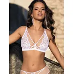 Smyslná podprsenka Torfii Soft bílá, VELIKOST L