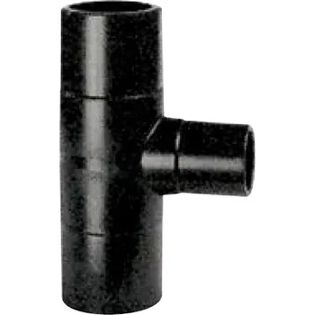 Kanalizační potrubí Elektro T-kus Wavin PE100, svařování na tupo, SDR17, d 250 x 200