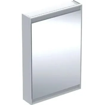 Koupelnový nábytek Geberit ONE - Zrcadlová skříňka s LED osvětlením, 60x90x15 cm, panty vpravo, bílá 505.811.00.2