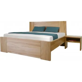 Postel Manželská postel ROMANA II 180x200, buk, FMP Lignum