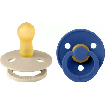 dudlíky Bibs Colour dudlíky z přírodního kaučuku 2ks - velikost 2 > varianta vanilla-cornflower