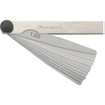 Přesná spárová měrka 13 listů 0,05-1mm t3 format