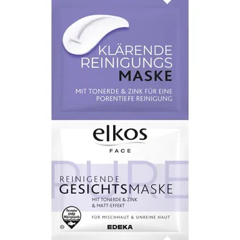 Elkos Vyjasňovací čistící maska s bílým kaolínem a zinkem 2x8ml - originál z Německa