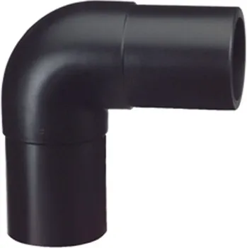 Kanalizační potrubí Elektrokoleno 90° Wavin PE100, svařování na tupo, SDR17, d 110