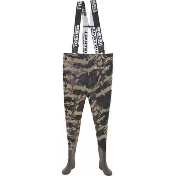 Prsačky Mistrall brodící kalhoty velikost 43 maskáč
