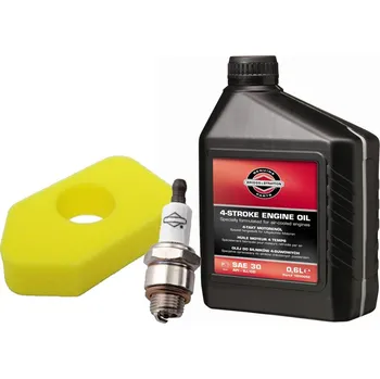 Sekačka Olej, filtr, svíčka pro sekačku Briggs & Stratton