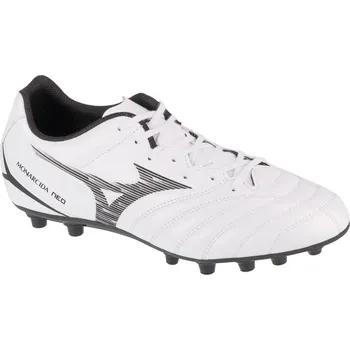 Kopačky Bílo-černé pánské kopačky Mizuno Monarcida Neo III Select AG P1GA242609 Velikost: 44,5