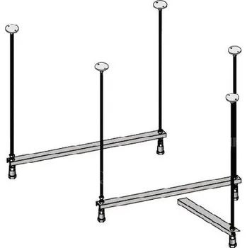 Vana Jika Tigo - Nohy k vaně s panelem, kov H2962970000001