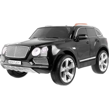 Dětské elektrovozidlo Ramiz Bentley Bentayga auto na baterie pro děti černé + EVA kola + rádio MP3 + dálkové ovládání