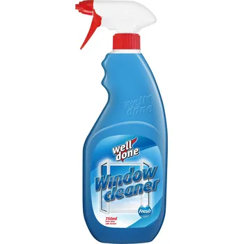 Well Done Fresh Čistící prostředek na okna 750ml