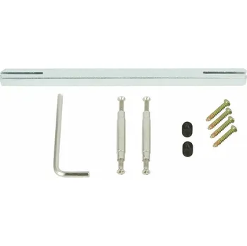 DOMINO Montážní sada kliky (140mm) M3 hněď