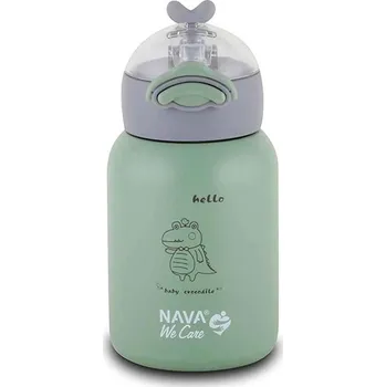 Termoska NAVA Greece Dětská zelená termoska 350 ml