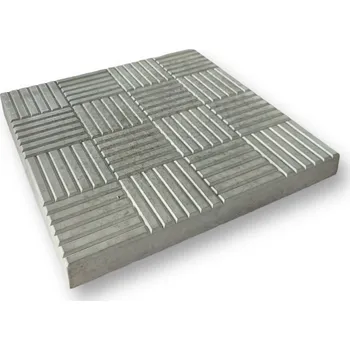 Venkovní dlažba Báča Beton Plošná dlažba chodníková - Pásky (hladké) (30 x 30 x 3 cm) Barva: Přírodní, Objednávám: Jednotlivé kusy