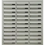 3MH s.r.o. Poštovní schránka MB 01-300x90x370 v sestavě pro zazdění Barva: RAL 7035 šedá