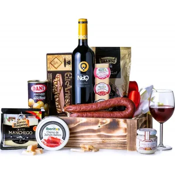 Dárkový potravinový koš Dárkovna s.r.o. - Dárkový koš Španělské tango