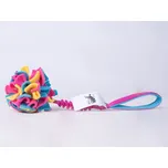 Sweet Energy.cz Pompon bungee Barva: žluto-růžovo-modrý pompon, Velikost: malý