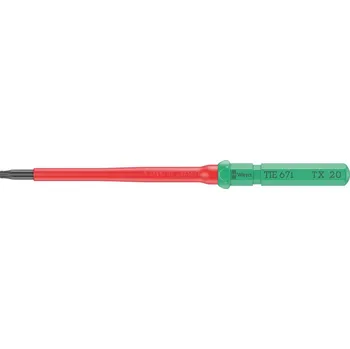 Šroubovák Wera Kraftform Kompakt VDE 67 i TX 20 x 157 mm TIE pro elektrotechniky TORX výměnné bity s rukojetí TX 20