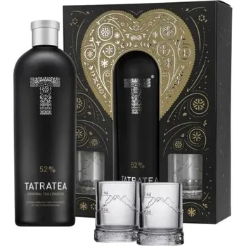 Likér Tatratea Tatratea 52% 0,7l + 2x sklo