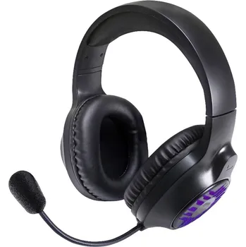 Elektronika SpeedLink TYRON Headset uzavřená (Over Ear) kabelová stereo černá, RGB headset, regulace hlasitosti, Vypnutí zvuku mikro